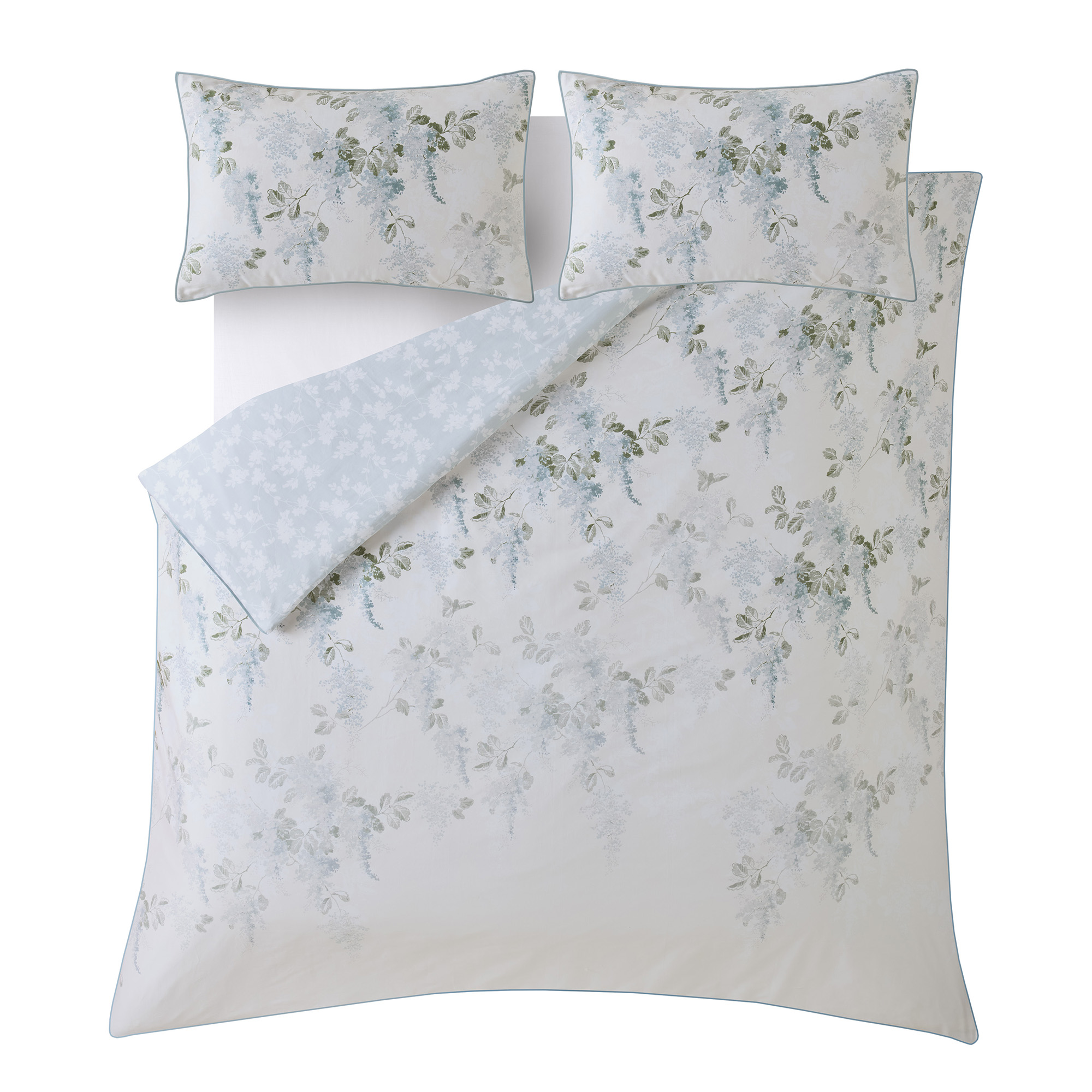 Dekbedovertrek Mirabelle Pale Seaspray 200x200 cm