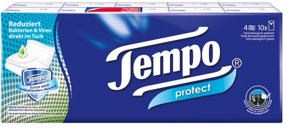 TEMPO Taschentücher Protect 9 Stk