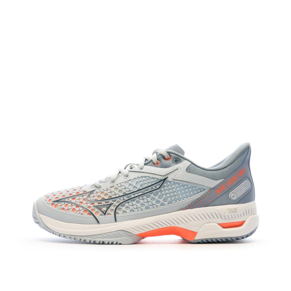 Mizuno Chaussures de tennis Grise Femme Mizuno Wave Exceed