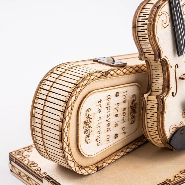 Maquette bois - violon caprice
