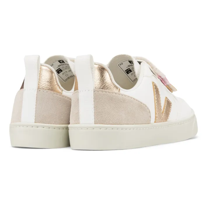 Veja Baskets V-10 Scratchs | Doré