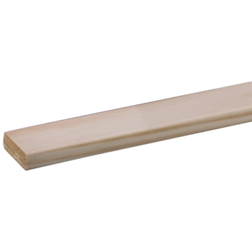 Lat grenen DD-vorm 18x55 mm lengte 210 cm