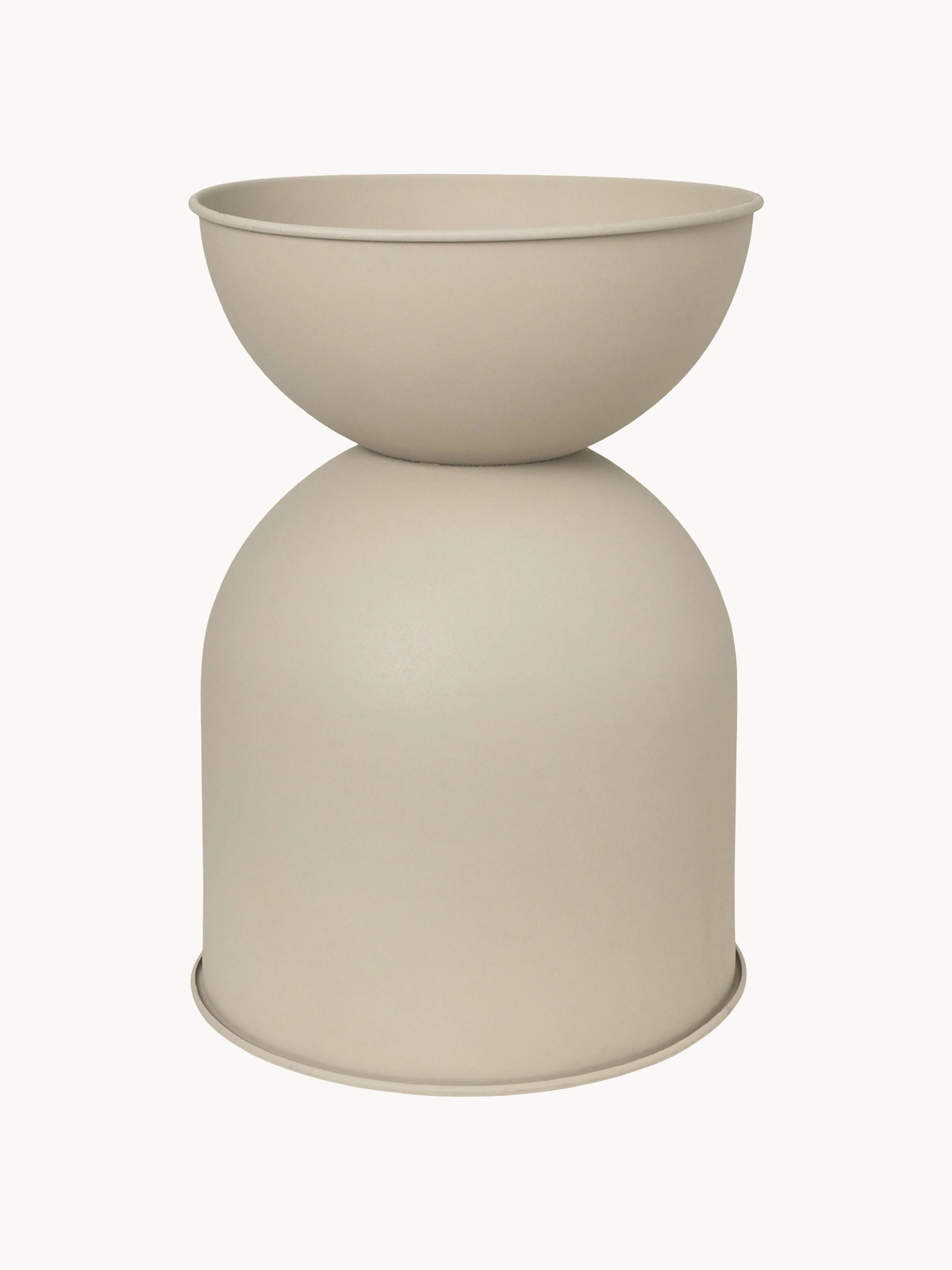 Bloempot Hourglass, H 59 cm