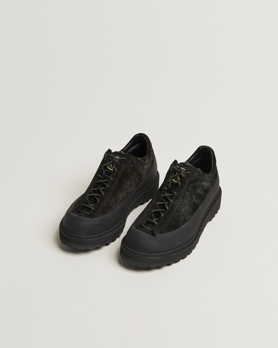 Stone Island Low Top Suede Sneakers Black