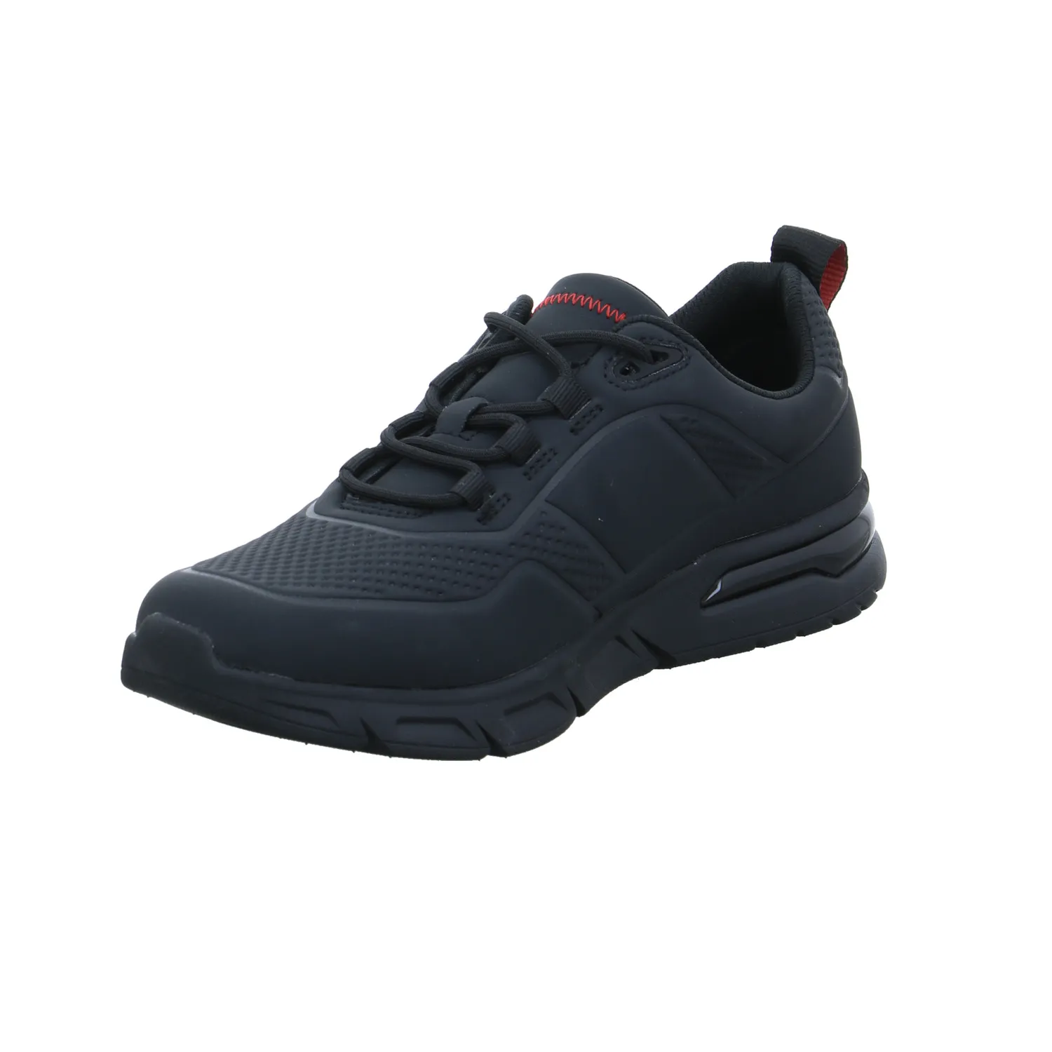 BUGATTI SHOES Halbschuhe Sneaker Schwarz Lederimitat