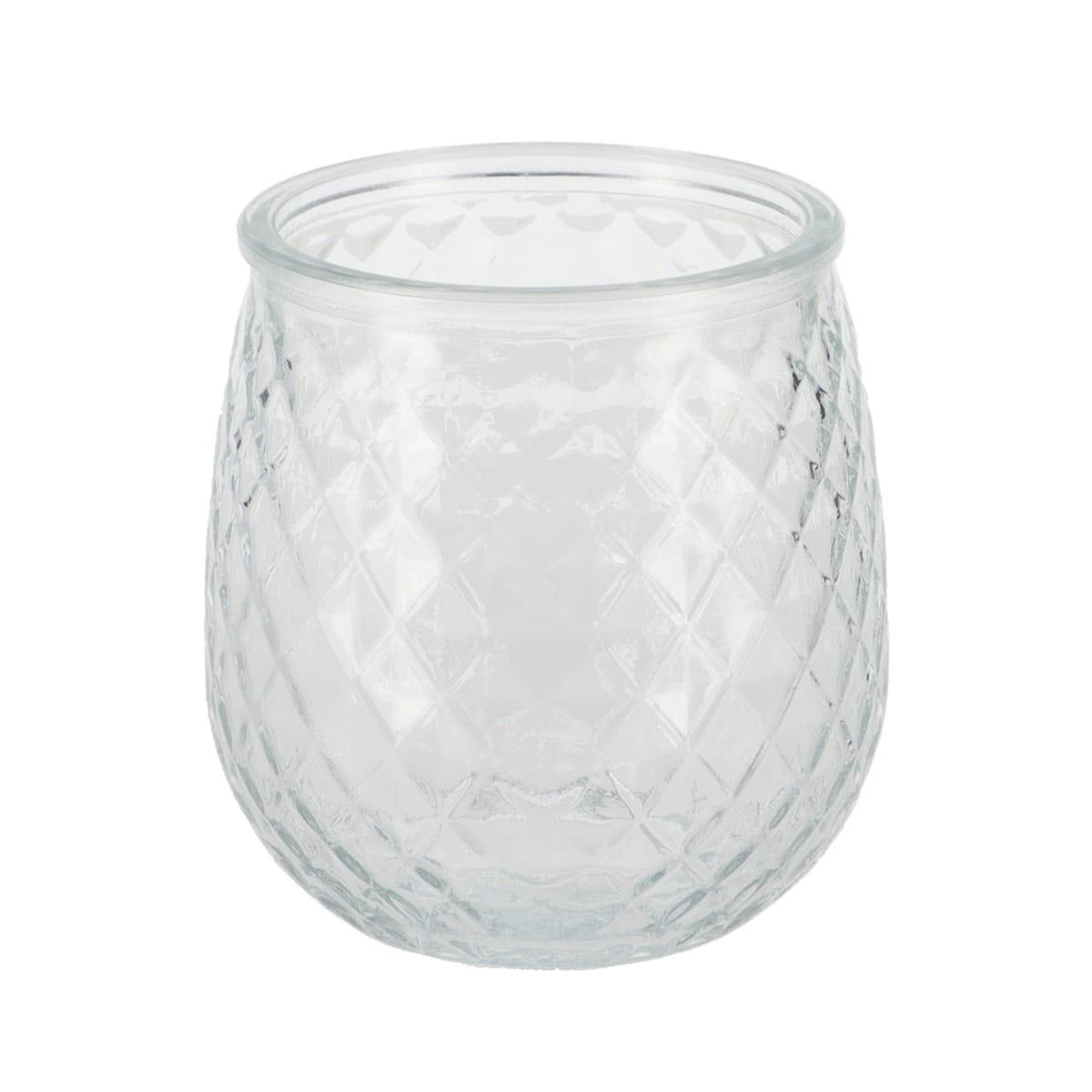 GOBELET VERRE ARRONDI TRANSPARENT