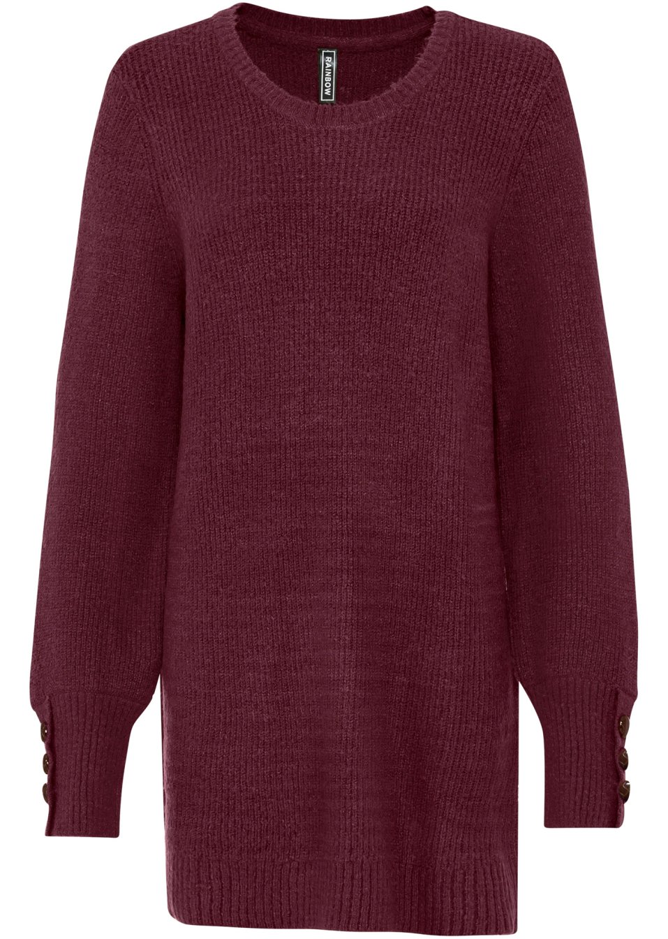 Pull long à boutons