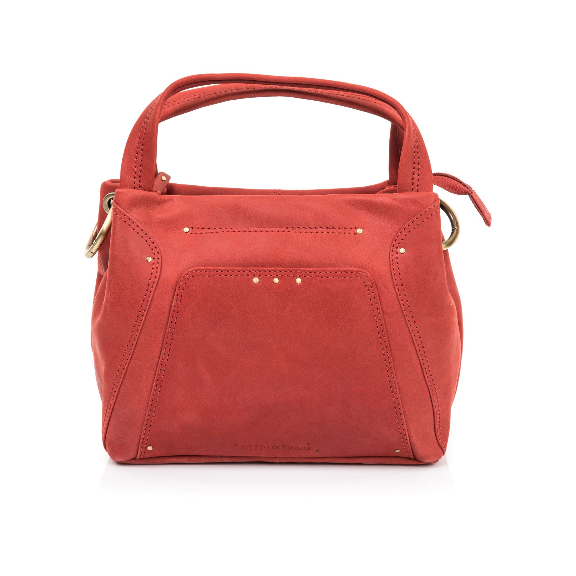 Sac à main rouge