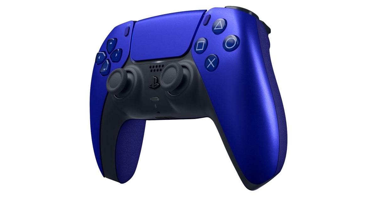 SonyDualSense draadloze controller  (Hoogglans blauw, Cobalt Blue)