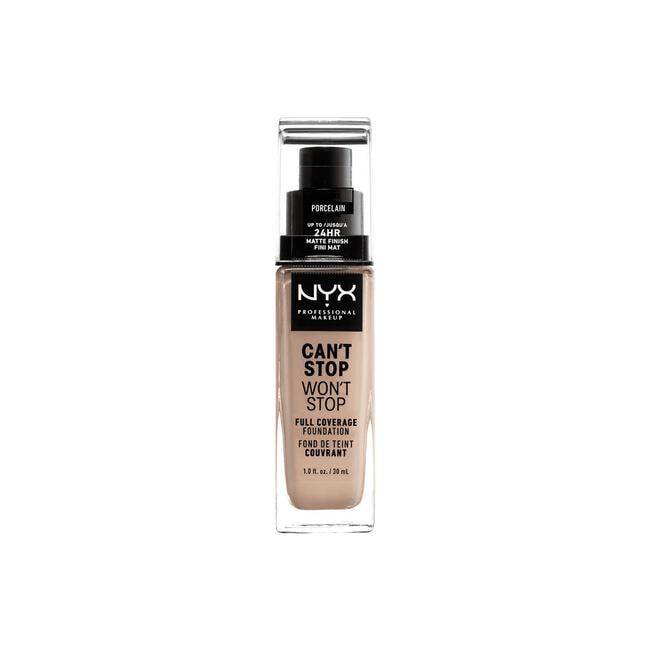 NYX Professional Makeup Can't Stop Won't Stop Foundation Porcelain CSWSF03