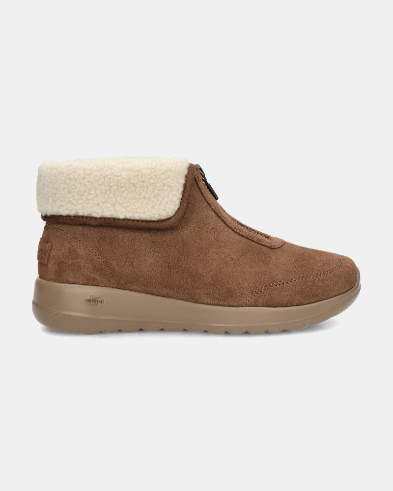 Skechers On-The-Go Joy Rits- & gesloten boots  - cognac
