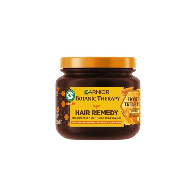 Garnier Botanic Therapy Aufbaumaske für strapaziertes und brüchiges Haar mit Akazienhonig 340 ml