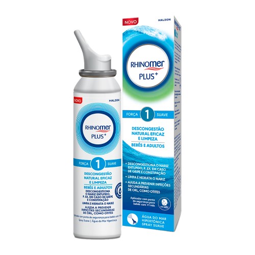 Rhinomer Plus  Spray Nasal Força Suave 125ml