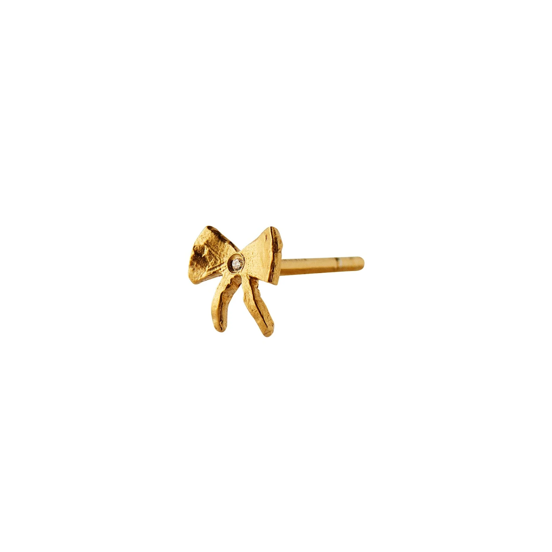Stine A Petit Bow Earring With Stone