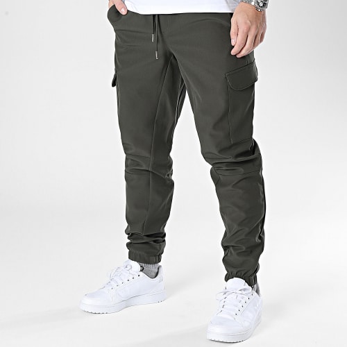 Pantalon Cargo Vert Kaki