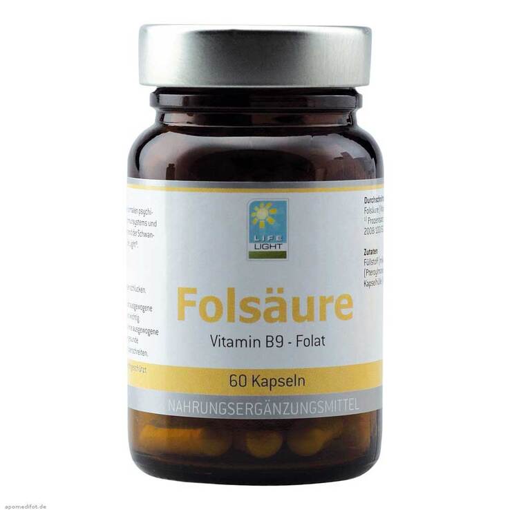 Folsäure 1 mg Kapseln, 60 St