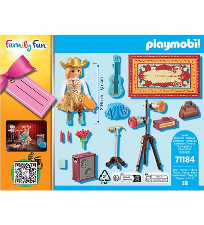 Playmobil Family Fun - Country-Sänger - 71184 - 38 Teile