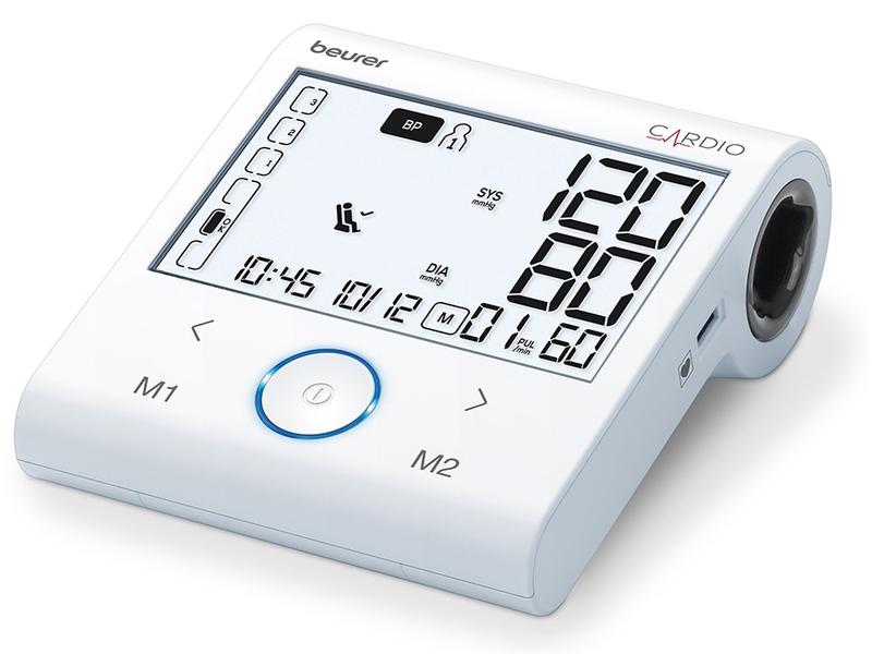 Beurer Blutdruckmessgerät BM 96 Cardio Oberarm-Blutdruckmessgerät mit EKG Funktion