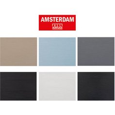 ROYAL TALENS Peinture acrylique AMSTERDAM, set de gris