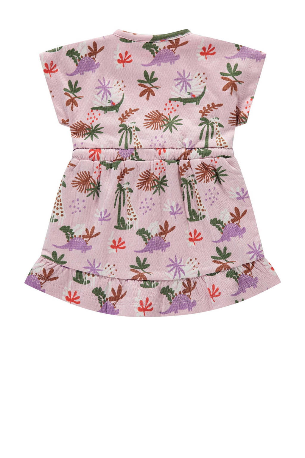 Babyface baby jurk met all over print roze