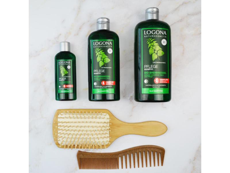 Logona Shampoo Pflege Bio-Brennessel 500 ml Brennessel Pflege-Shampoo