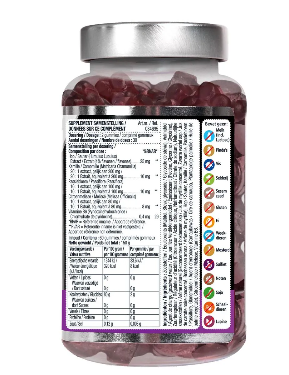 Slaap gummies KIDS 60 gummies