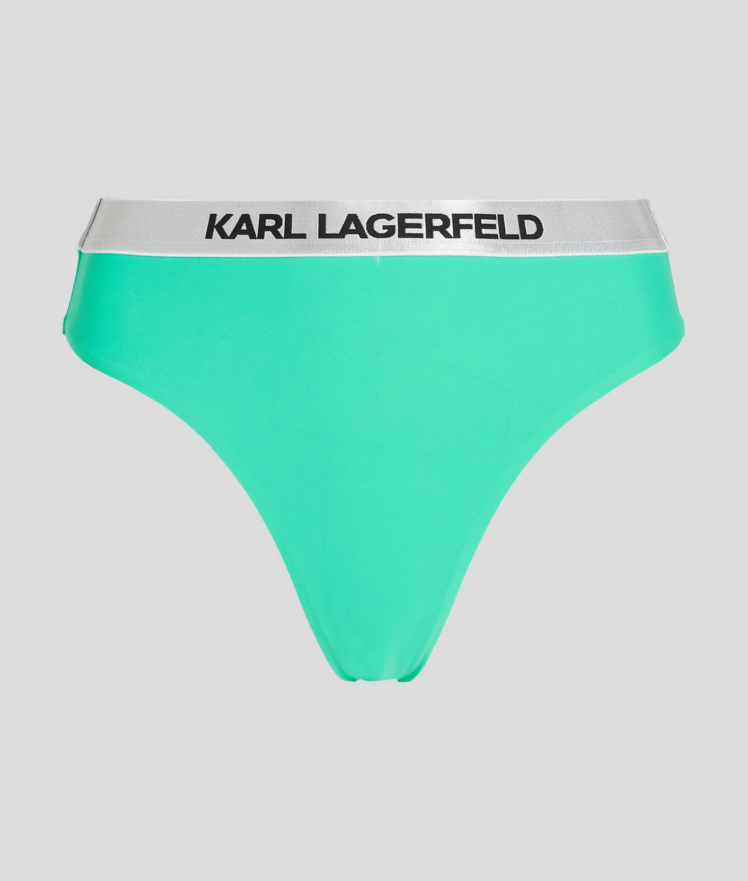 BAS DE BIKINI TAILLE HAUTE AVEC LOGO KARL