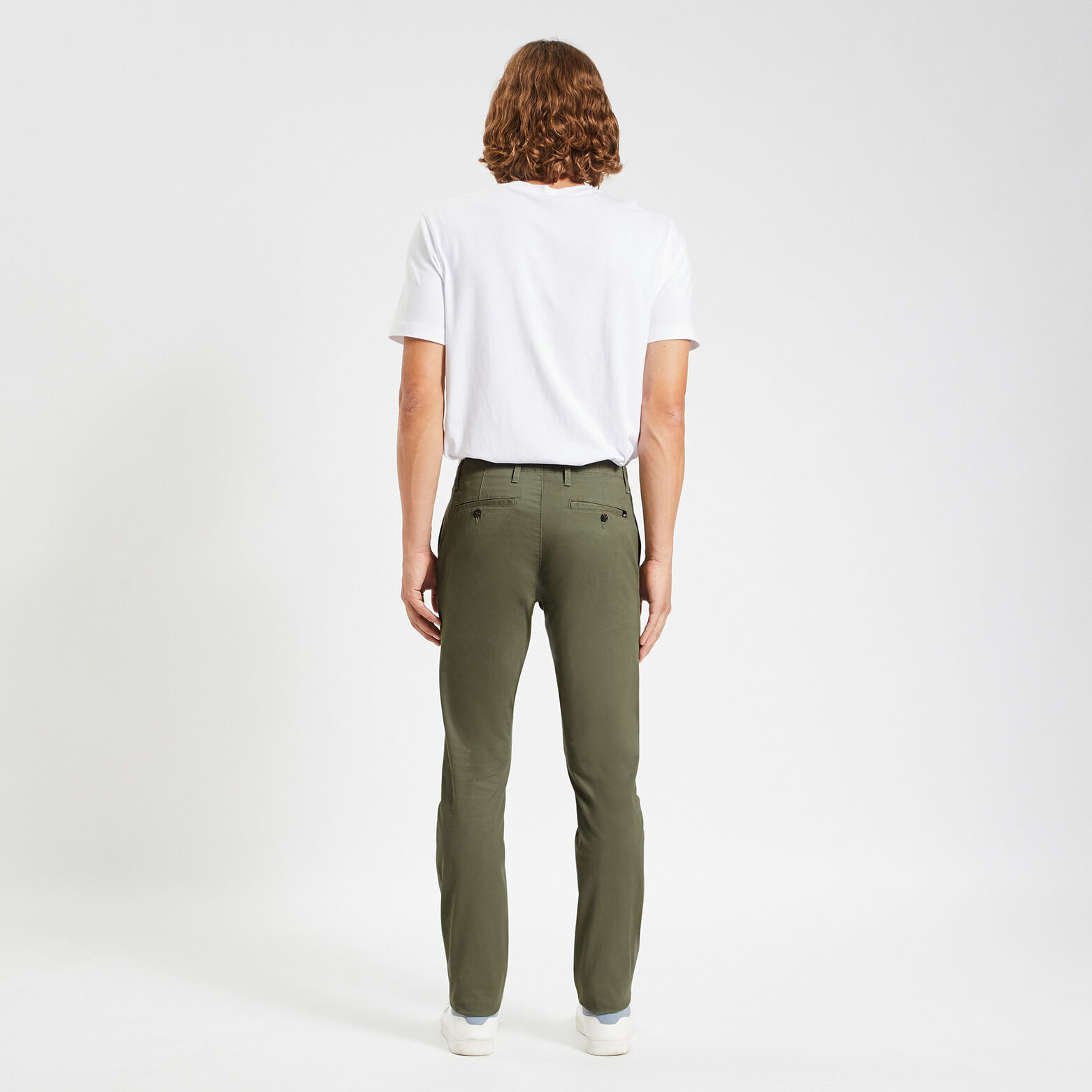 Pantalon chino slim 'le parfait by JULES' vert
