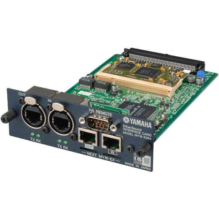 Yamaha MY16ES64 16 kanaals Ethersound interface