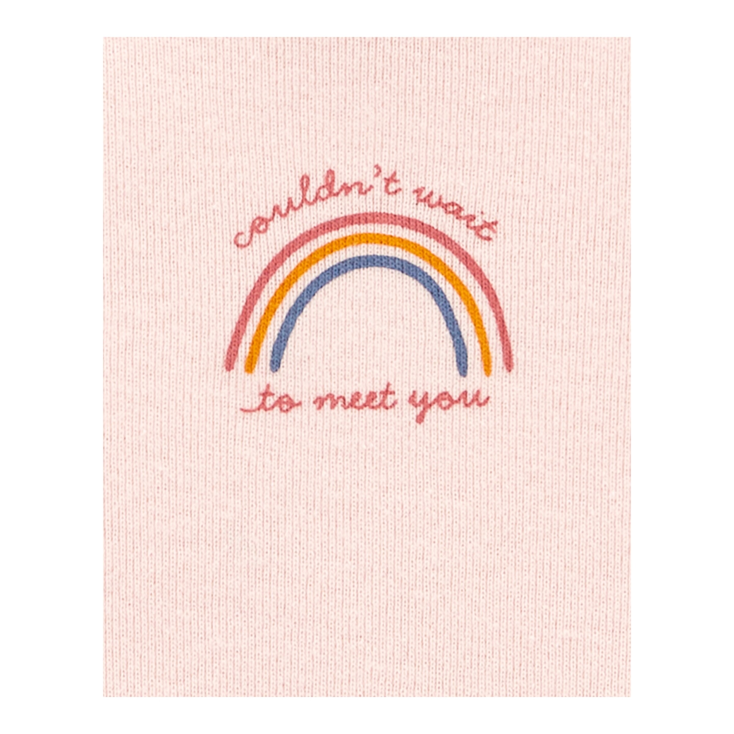 Carter's Body kurzarm Regenbogen rosa