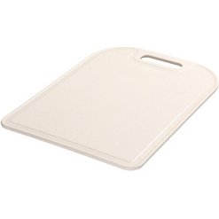 Planche à découper BIO, 350 x 250 mm, crème