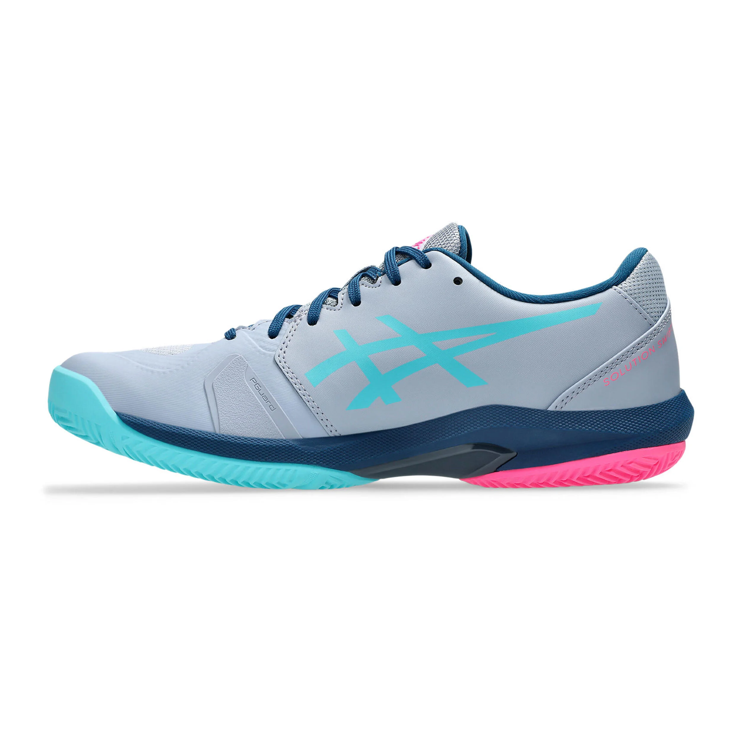 ASICS Solution Swift FF 2 Chaussures Padel Hommes - Bleu Gris, Bleu Petrol