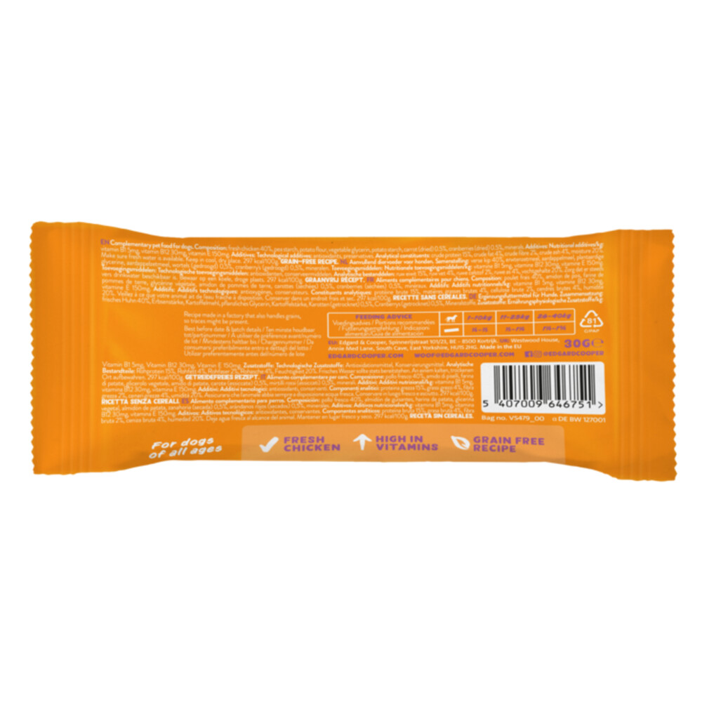 Edgard & Cooper Adult Bar Kip30 gr