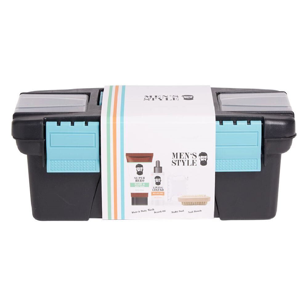 Coffret cadeau homme soin barbe et carte outil multifonction