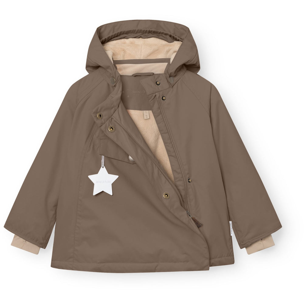 Køb Mini A ture Morel Grey Matwang Fleece Lined Winter Jacket. GRS