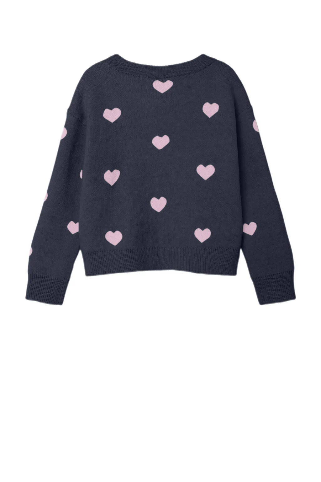 NAME IT gebreide trui donkerblauw