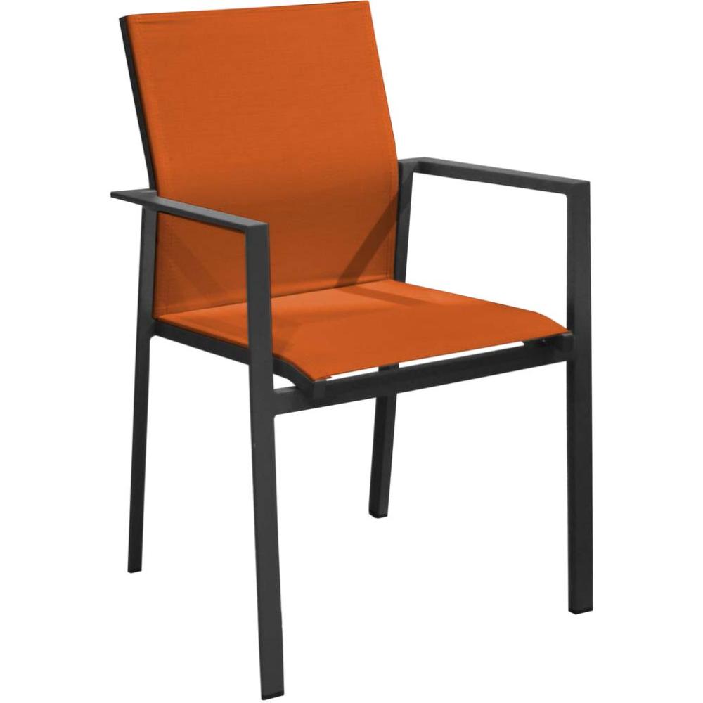 Fauteuil de jardin empilable delia
