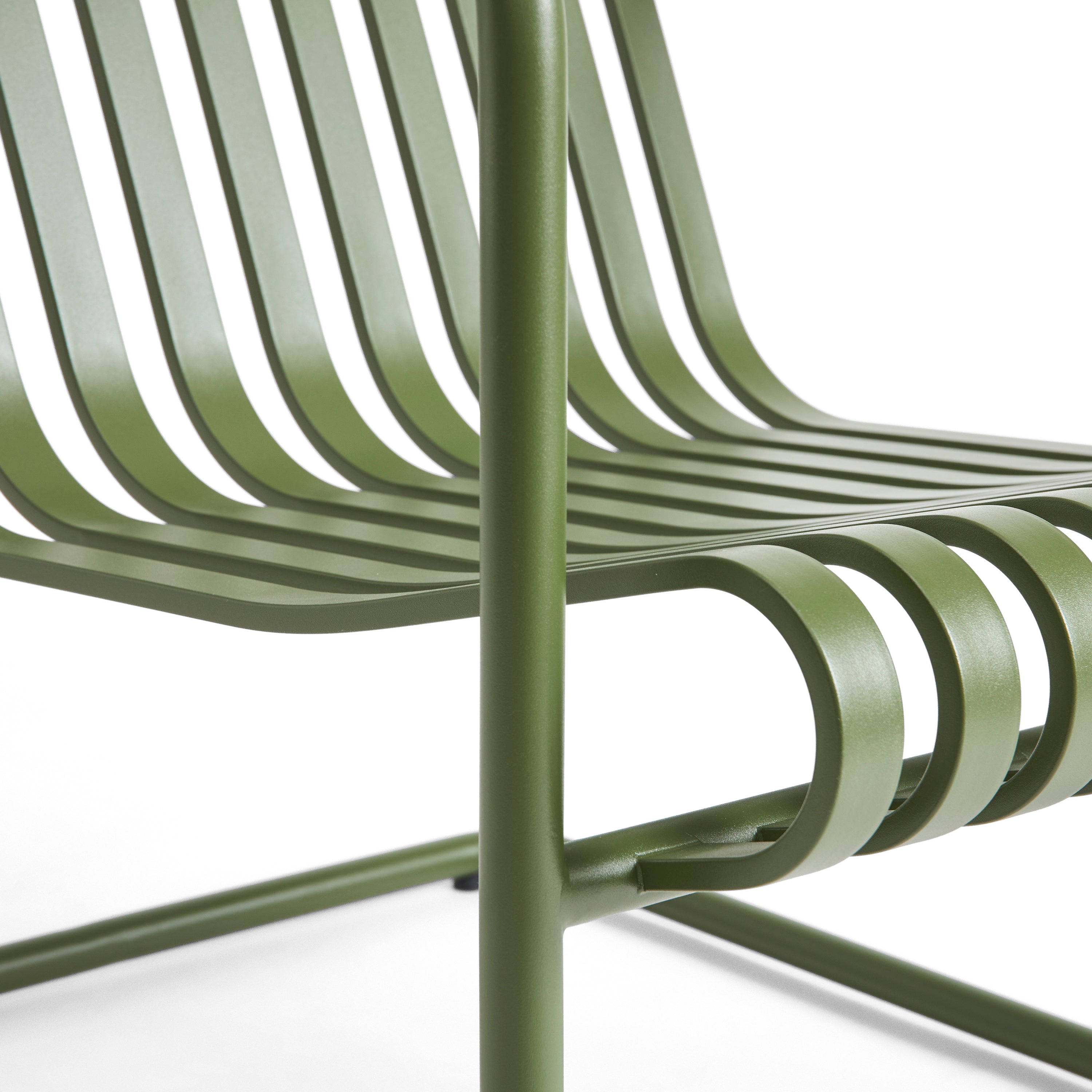 HAY Palissade Cantilever Lounge Chair Low - Olijfgroen