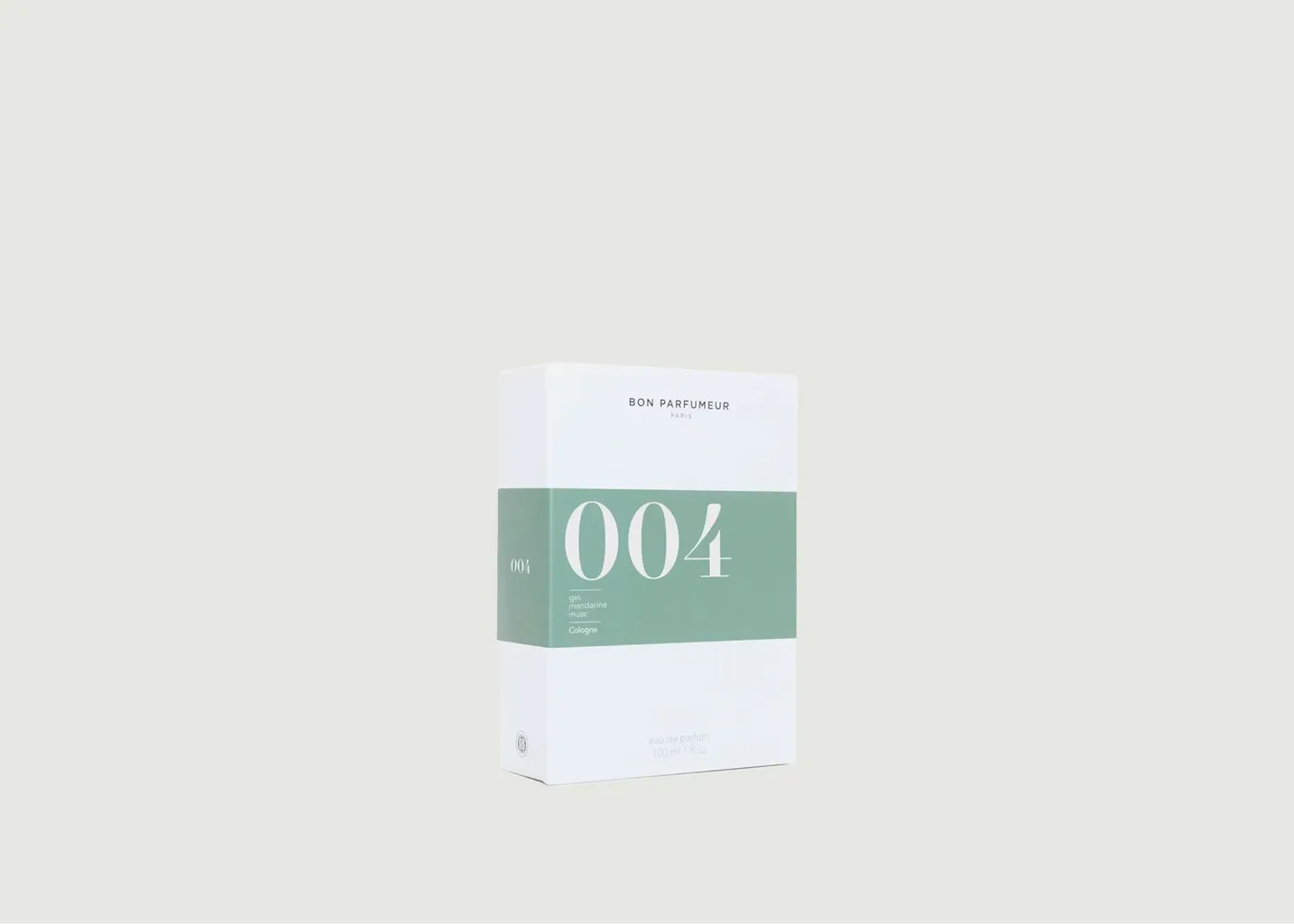 Eau de parfum 004 : Gin, mandarine, musc Bon Parfumeur