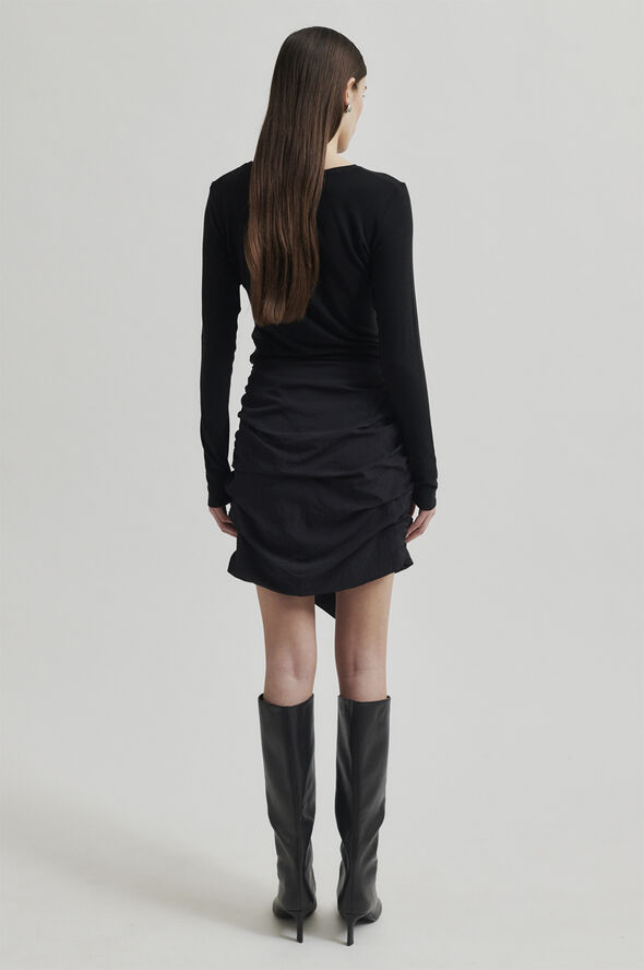 Second Female Festive Skirt Black