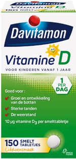 Davitamon Vitamine D Kind Smelttabletten 150TB