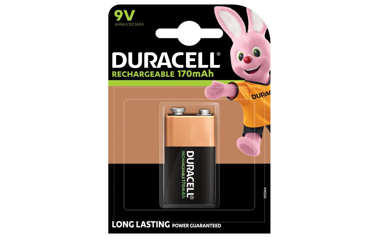 Akku Recharge NiMH 9V E-Block 170 mAh, 1 Stück9 V Akku, 1 Stück