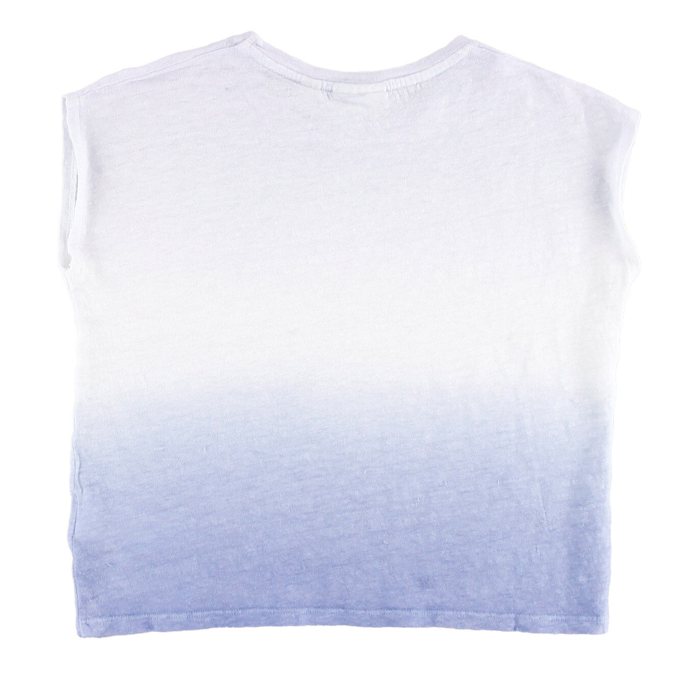 Hartford T-Shirt 100% Lin Mia motif tie & dye bleu ciel/cobalt