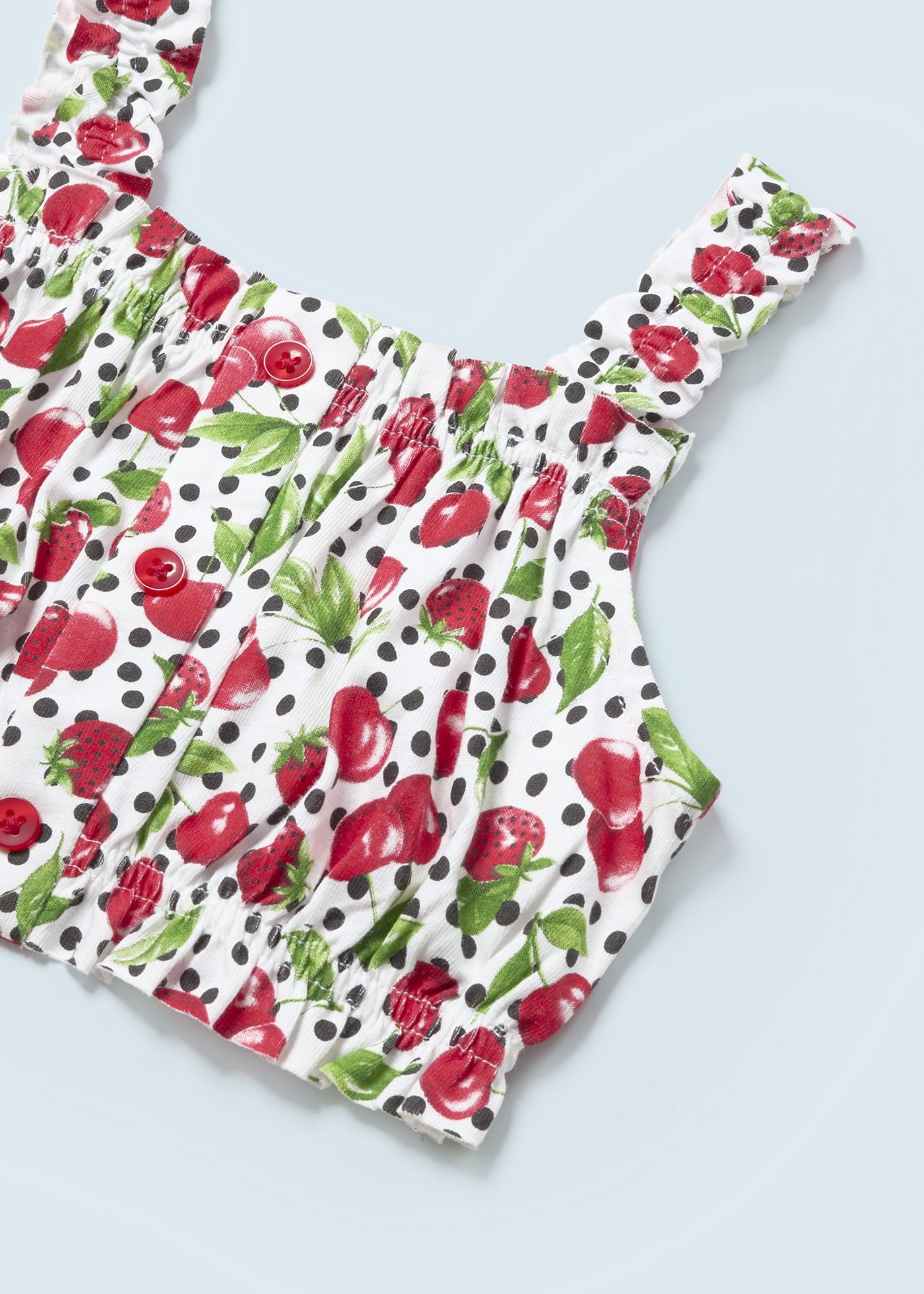 Conjunto de 3 peças em algodão sustentável para bebê