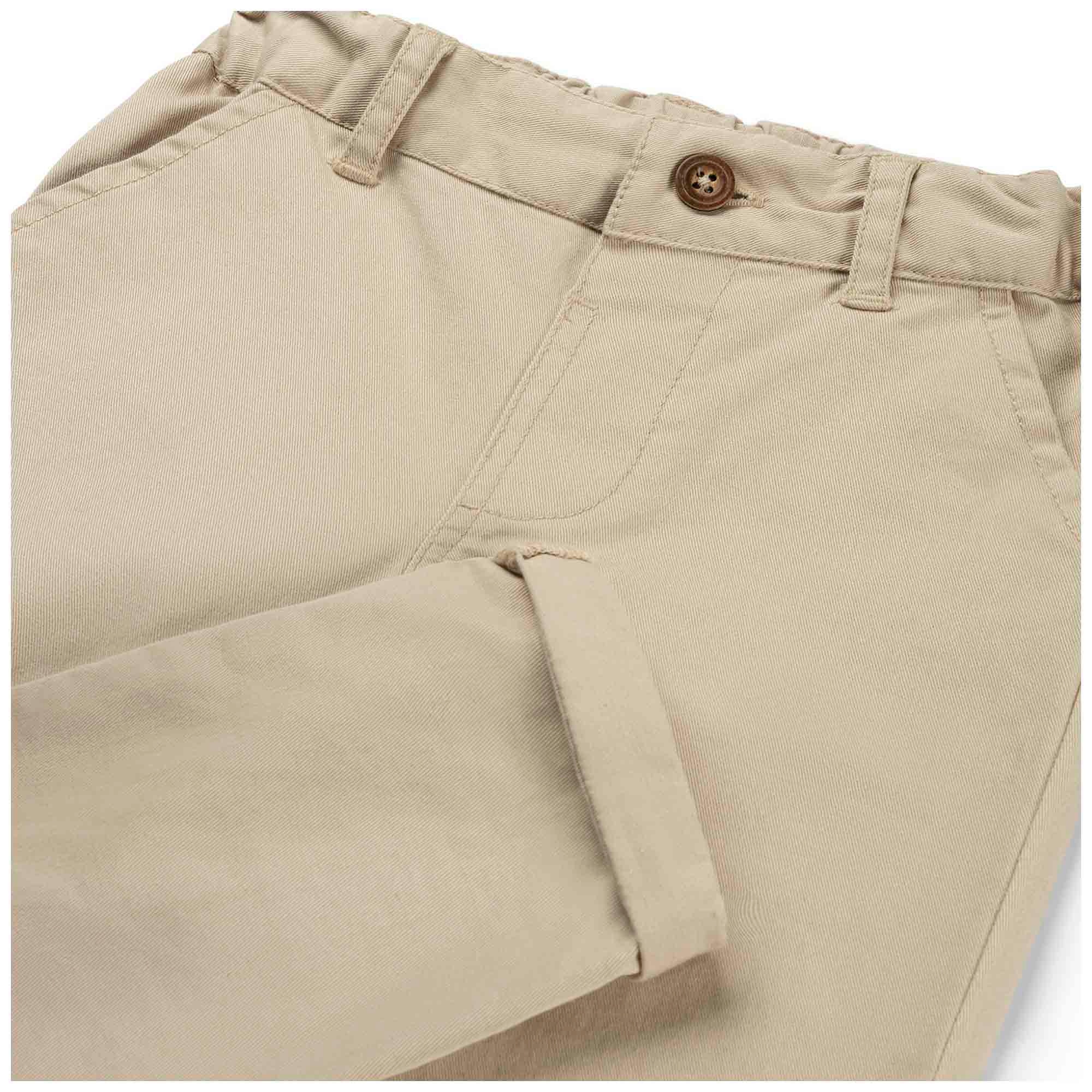Prénatal peuter broek  effen beige