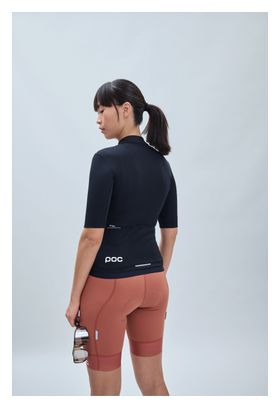 Maillot Manches Courtes Femme Poc Thermal Lite Uranium Noir