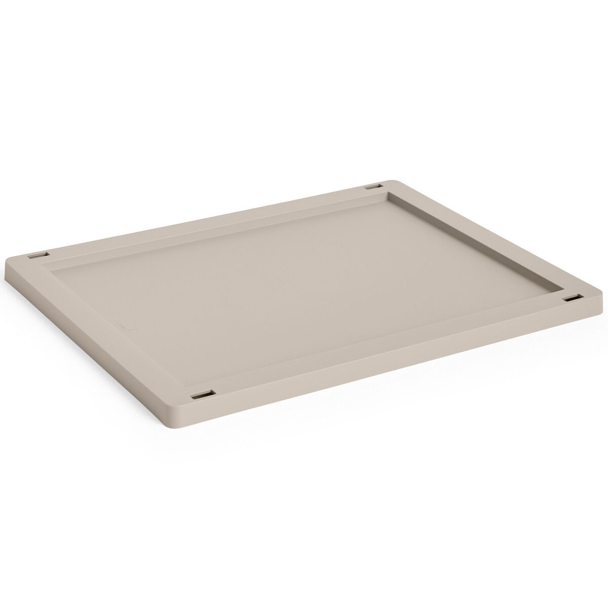 HAY Colour Crate Medium lokk, warm grey