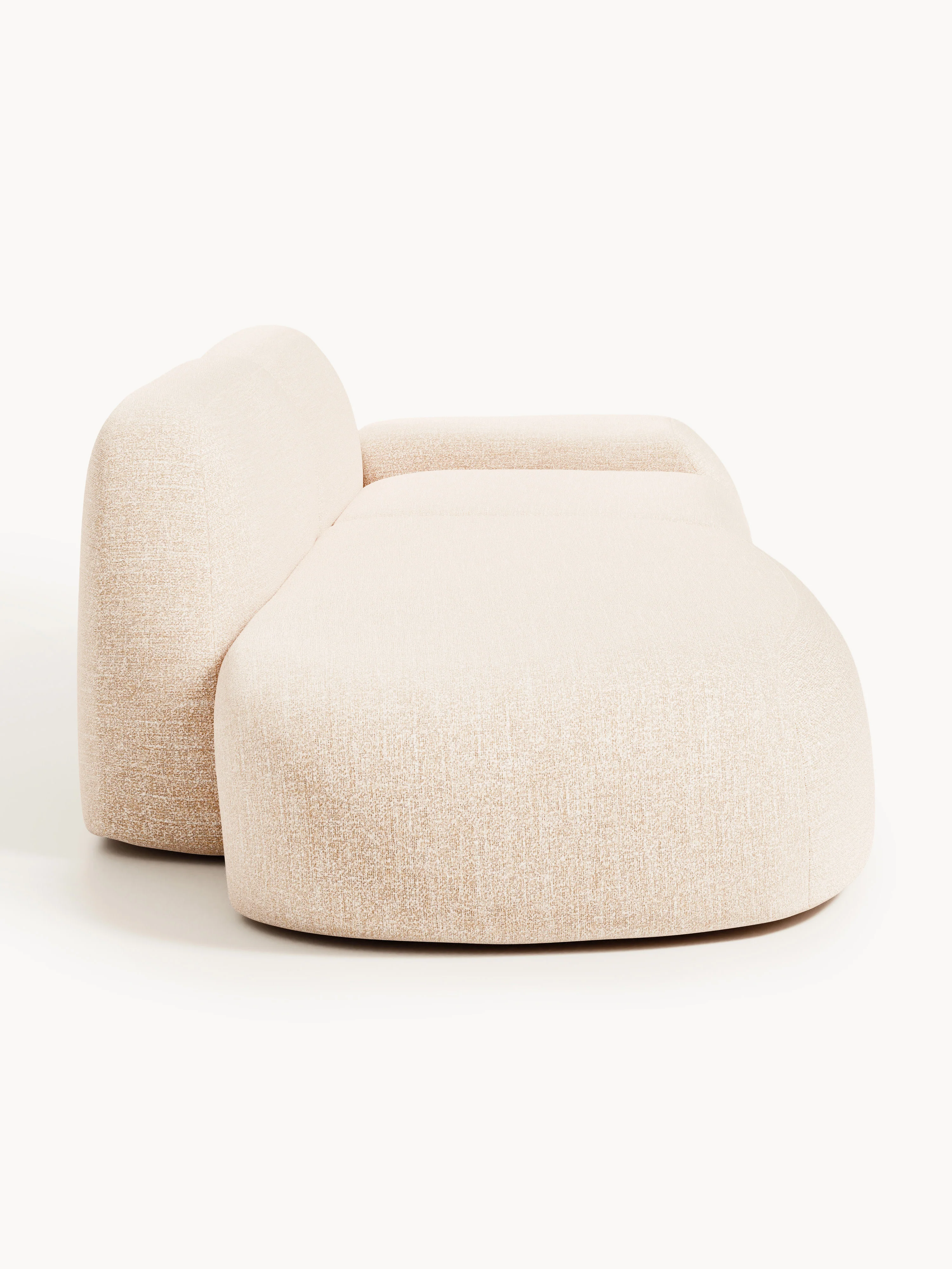 Modulaire bouclé chaise Wolke (3-zits)