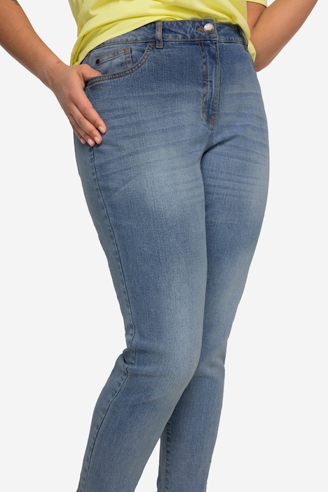 Boyfriend-Jeans, weit geschnitten 5-Pocket