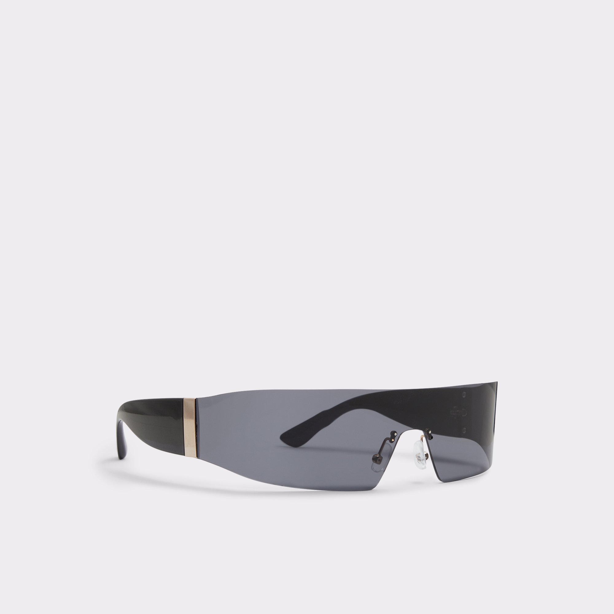 Adaedar Black-Gold Multi Women Sunglasses